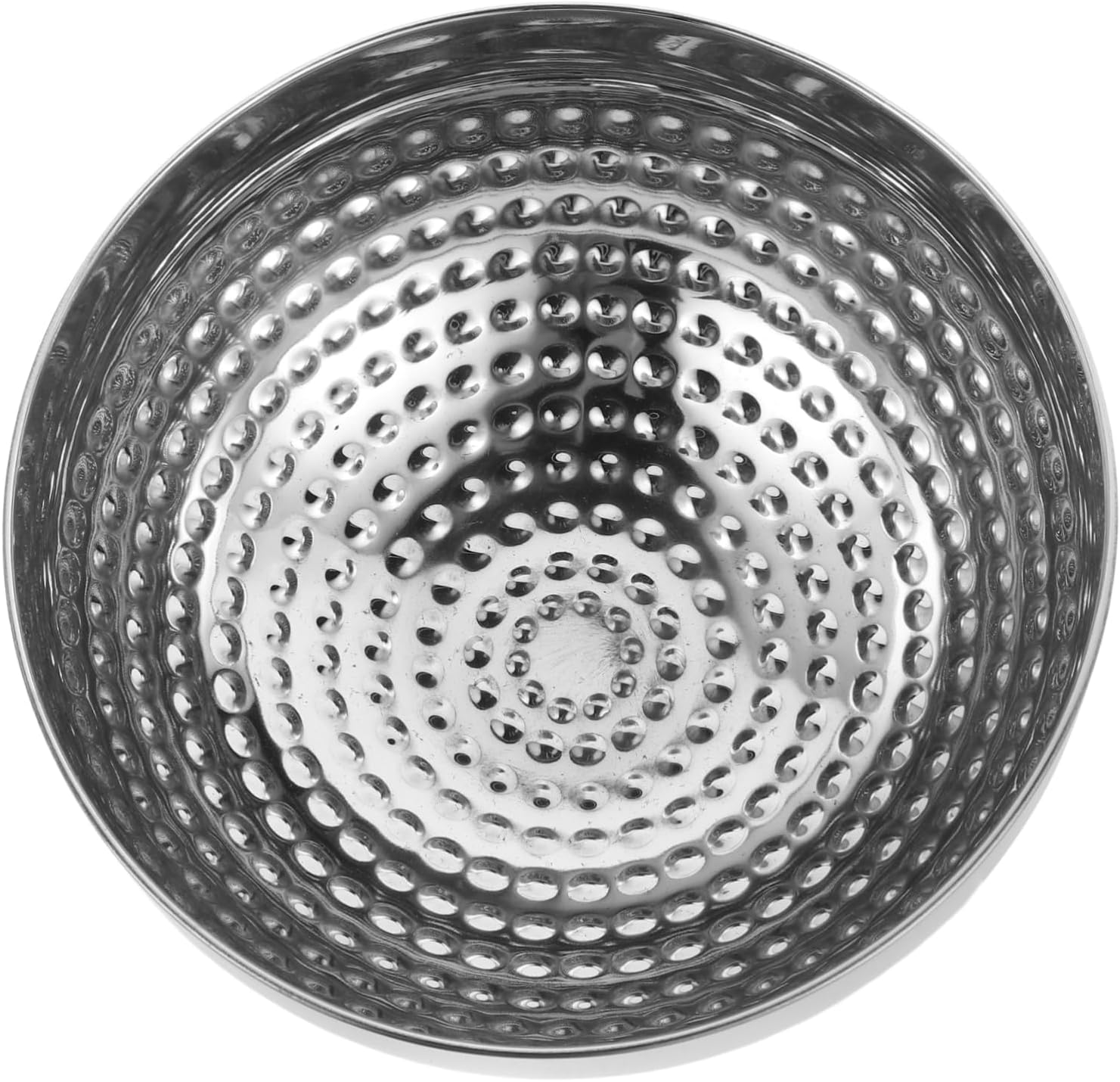 Garneck Round Hammered Stainless Steel Bowl Decorative Mixing Bowl for Baking Cooking and Salad Preparation and Easy to Clean Kitchen Tool for Home and Commercial Use Garneck Round Hammered Stainless Steel Bowl Decorative Mixing Bowl for Baking Cooking and Salad Preparation and Easy to Clean Kitchen Tool for Home and Commercial Use