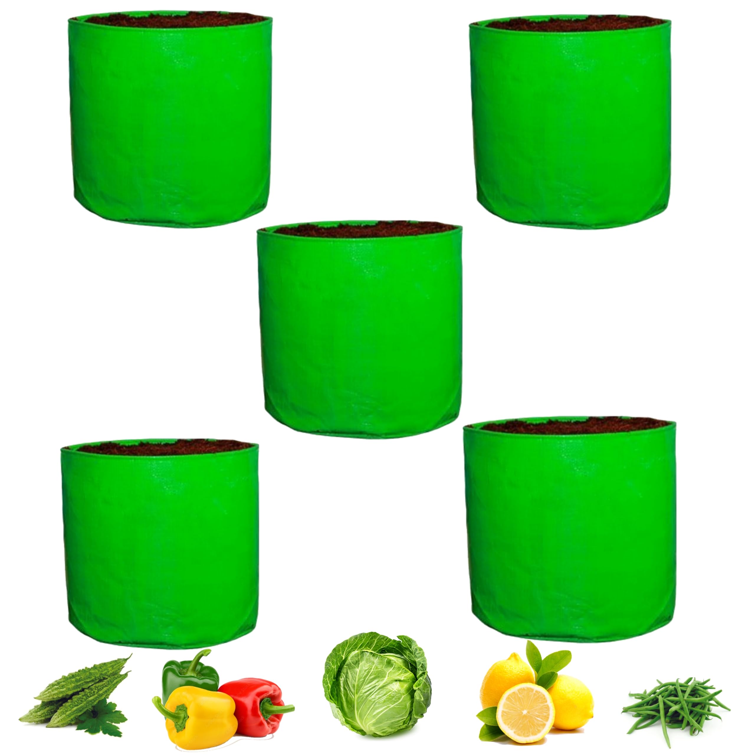 Grow Bags for Vegetables & Flowers - DIYAGREEN -13