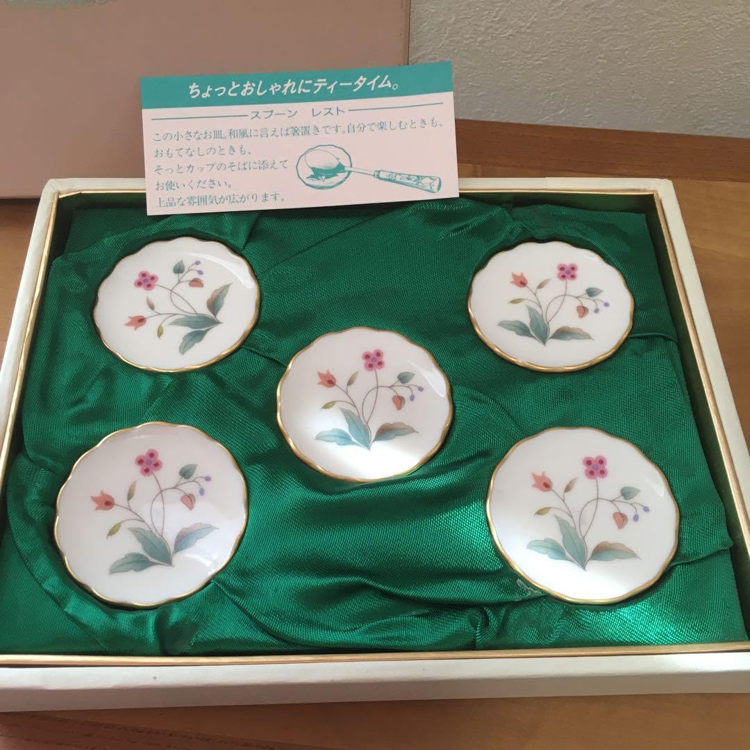 マミちゃん ノリタケ 花更紗 スプーン＆フォーク5本組 カトラリーセット マミちゃん様専用 ノリタケ 花更紗 スプーン＆フォーク5本組