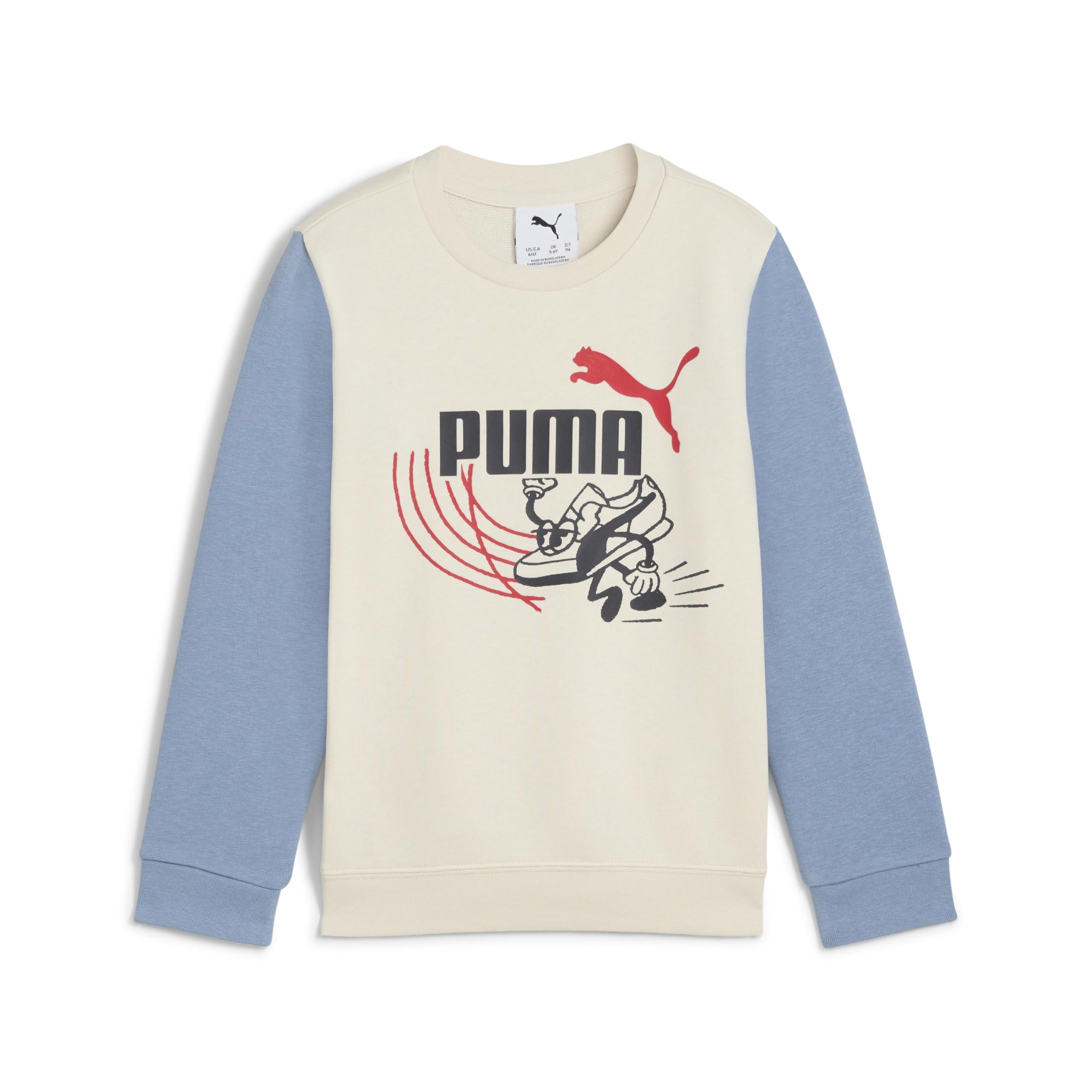 PUMA LITTLE RUNNERS Crew Crew Sweats Unisex Çocuk