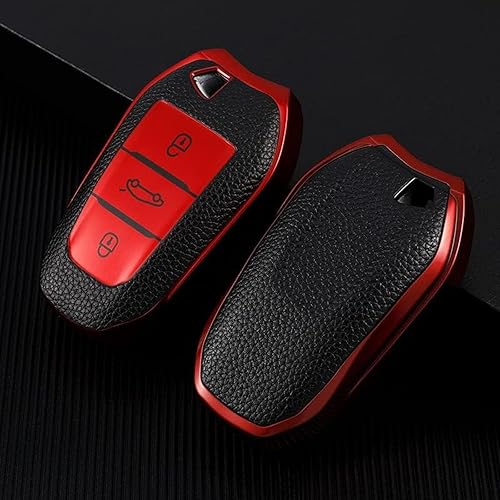 Funda de cuero TPU para llave de coche, para Peugeot 2008 3008 4008 5008 308 408 508 para Citroen C1 C2 C4 C4L C5 C6 C3-XR X7 Grand DS3 DS5