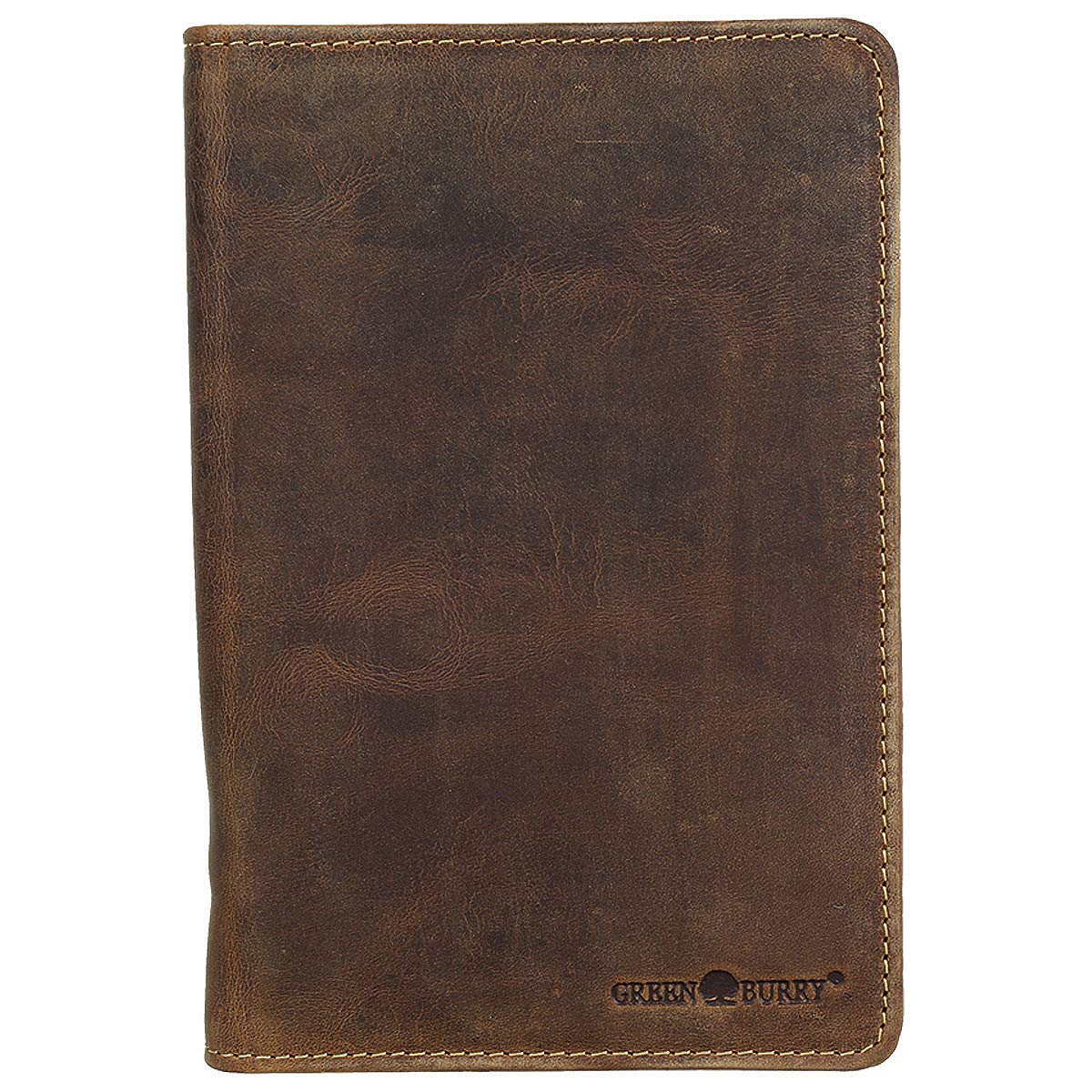 Greenburry Vintage Leder Stifteetui Federmäppchen Stiftemappe Mäppchen 1574-25
