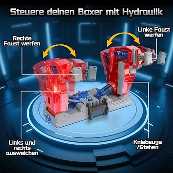 STEM Toys age 8+, Science Experiments Kits for Kids Hydraulic Boxing Robots