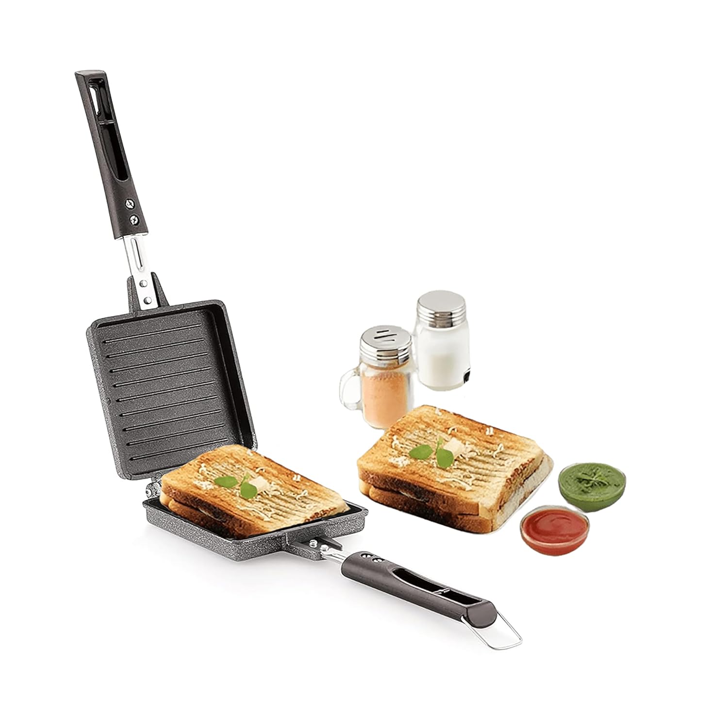 Buy BLLUEX Jumbo Gas Toaster Big Size Non Stick Gas sandwich Maker (JT