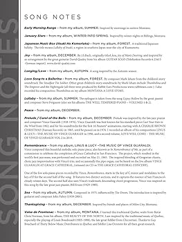 E WINSTON　 SHEET MUSIC COLLECTION George Winston - Piano Sheet Music Collection | 12 Iconic