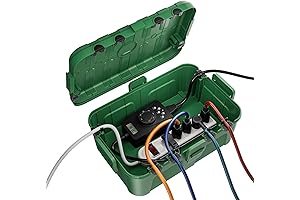Flemoon Waterproof Electrical Box for Outdoor Outlets and Equipment