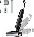 DREAME H12 Pro FlexReach Wet Dry Vacuum Cleaner, 0 Tangle Cordless Vacuum Mop All-in-One for Hard Floors, 180° Lie-Flat Floor Cleaner Machine with 194°F Hot Self-Cleaning, 50Mins Runtime