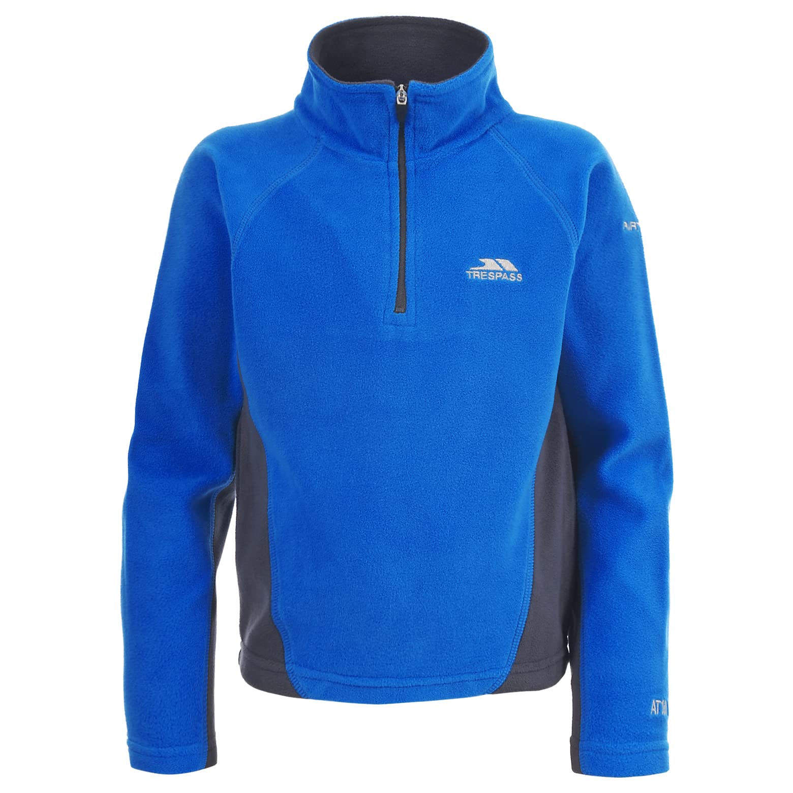 Trespass Tron, Electric Blue, 2/3, Ultralight Microfleece 130gsm for Kids / Boys, Age 2-3, Blue