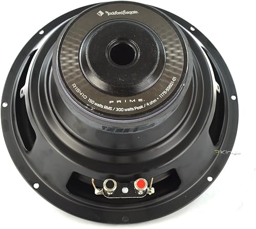 Miniatura 5 de Rockford R1S4-12 Subwoofer de manejo de energía RMS de 12 pulgadas con bobina de voz única de 200 vatios