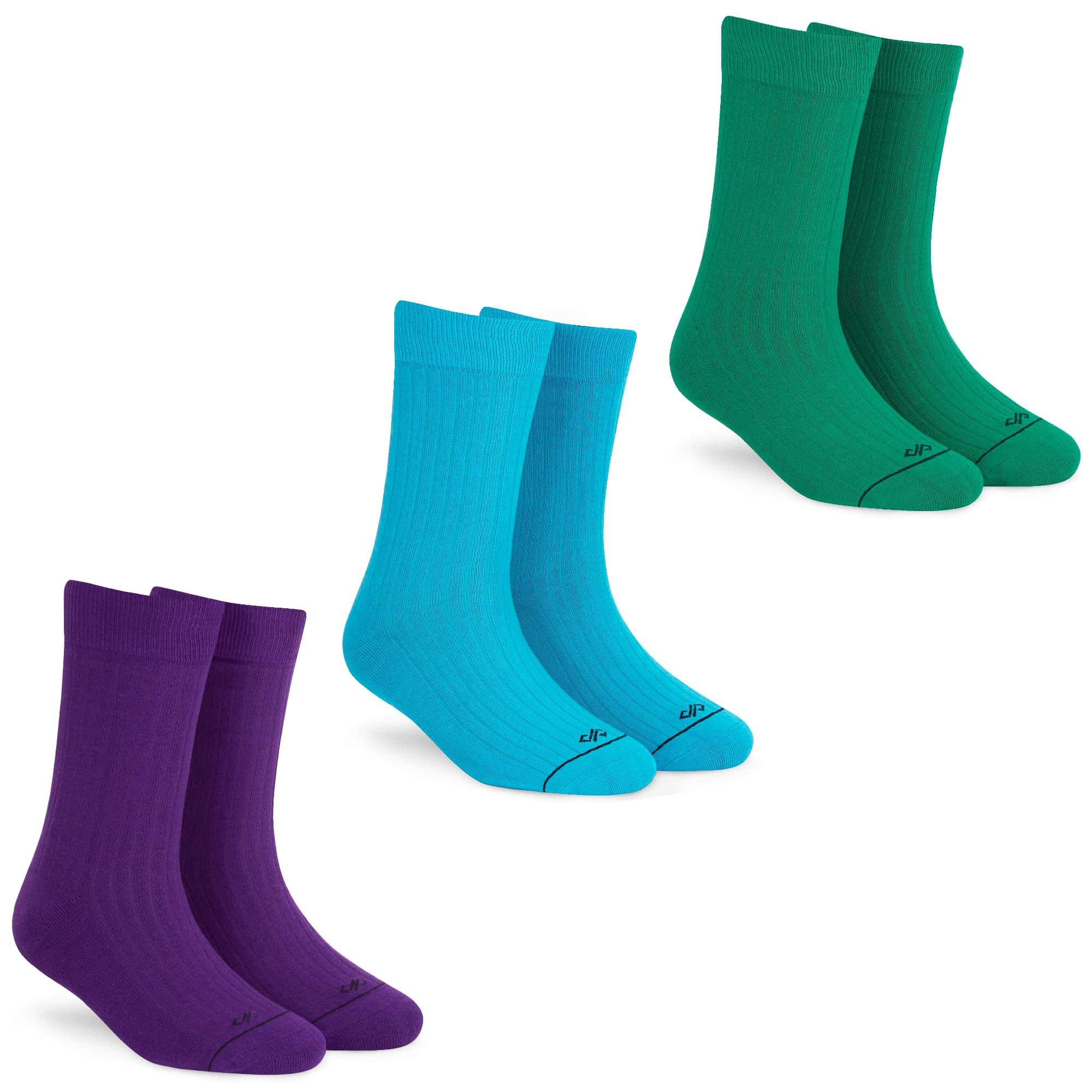 Men's and Women's Combed Cotton Solids Crew Length Socks (Pack of 3) (Multicolour, Free Size)-image-30