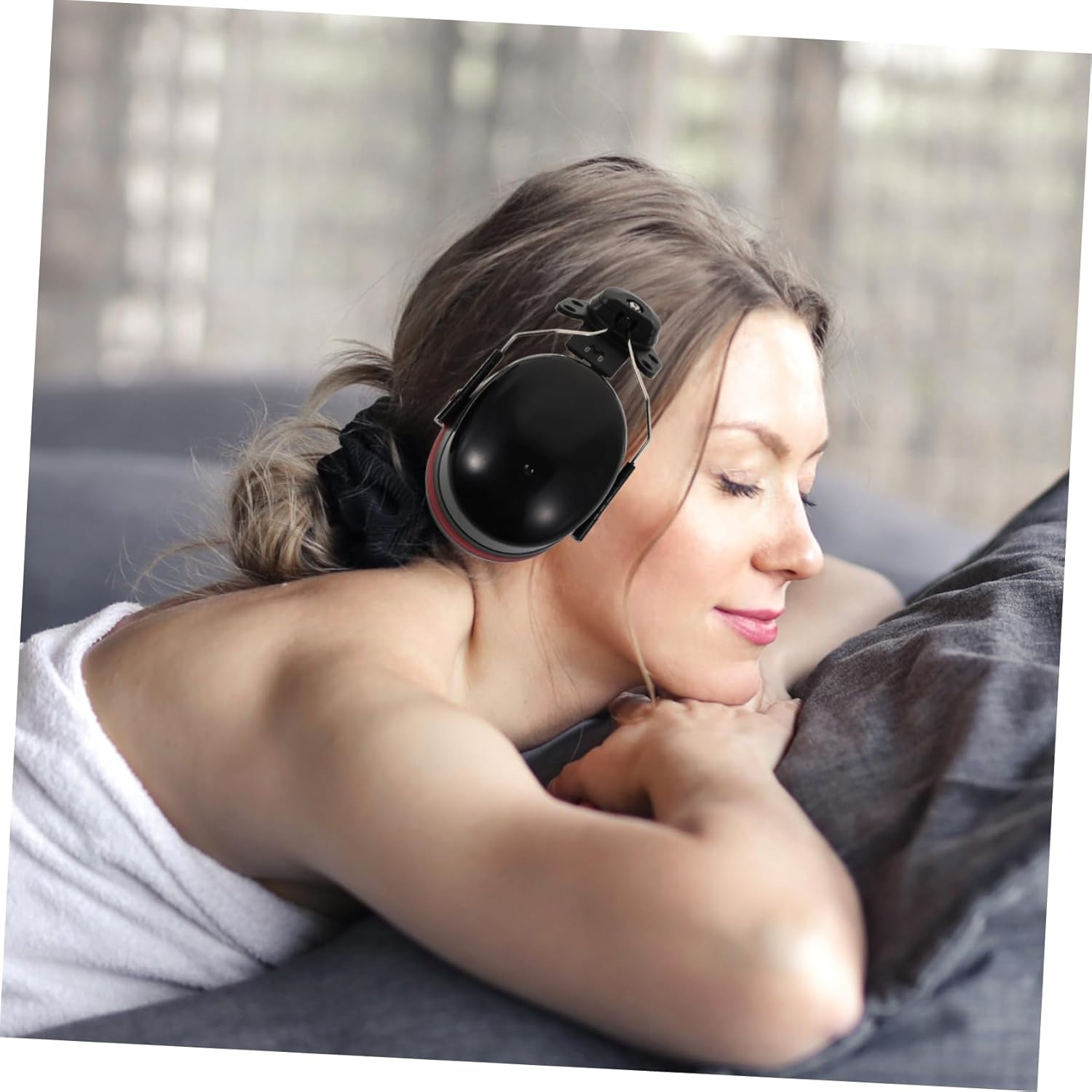 Lurrose Soundproof Earmuffs Ear Protection Ear Defenders Adult Ear Protector Work Ear Muffs Noise Protection
