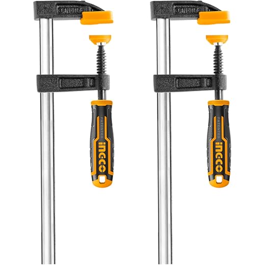 F Clamps with Rubberized Handle 50x250mm