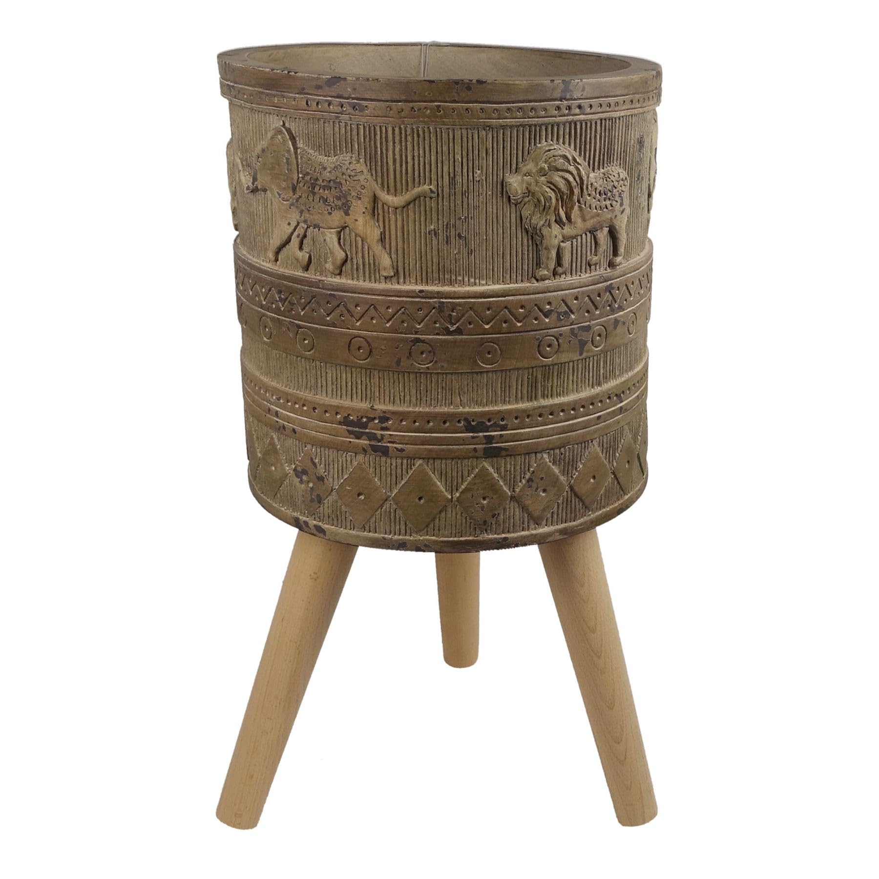 Leaf 55Cm Jungle Planter Large Planters Plant Pots