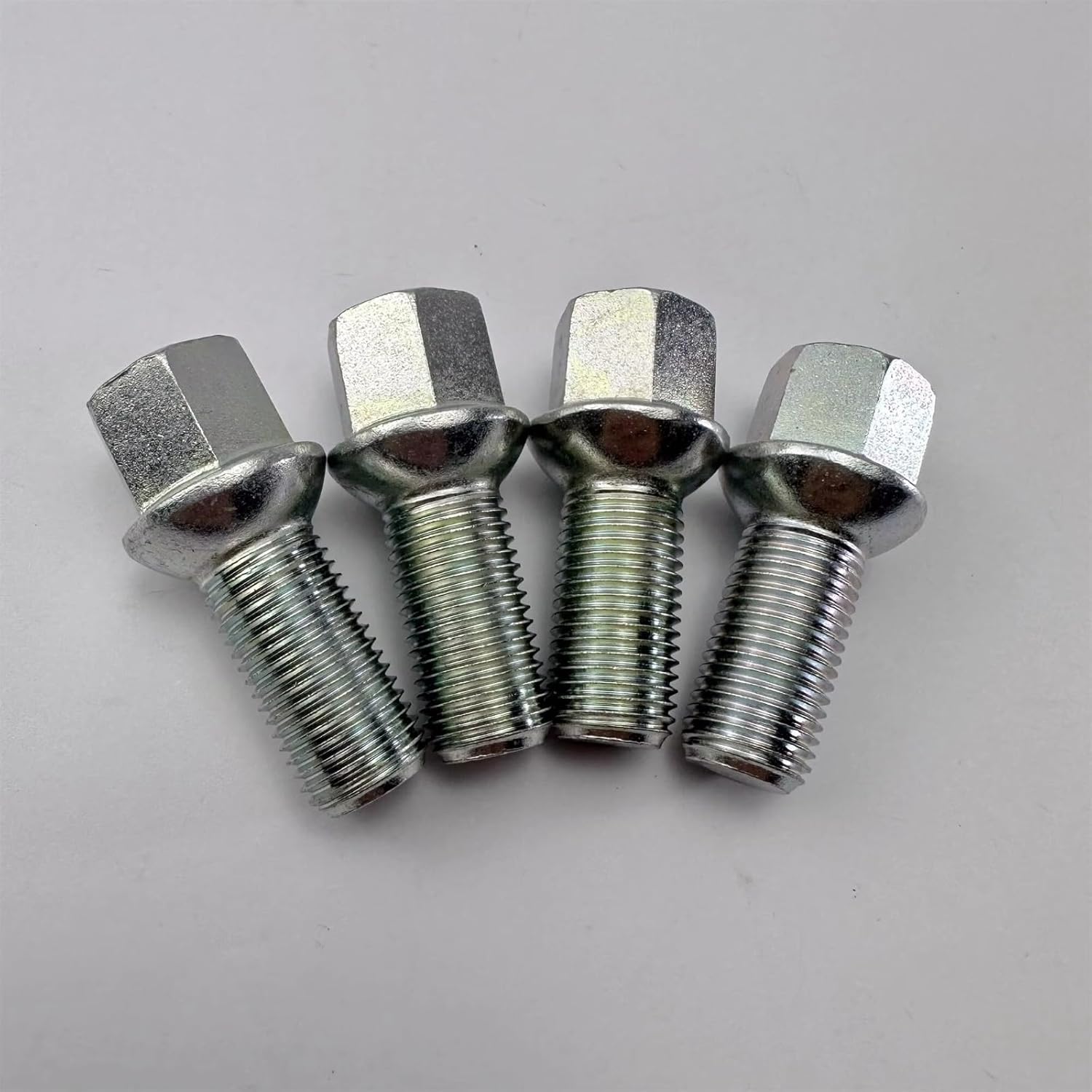 Wheel hub Parts Compatible with A6 for A4 for A5 Car Tire Bolts Wheel Bolts Nuts Long Steel Lug Bolts Tire Studs OEM:WHT002437 WHT001812A 8D0601139D