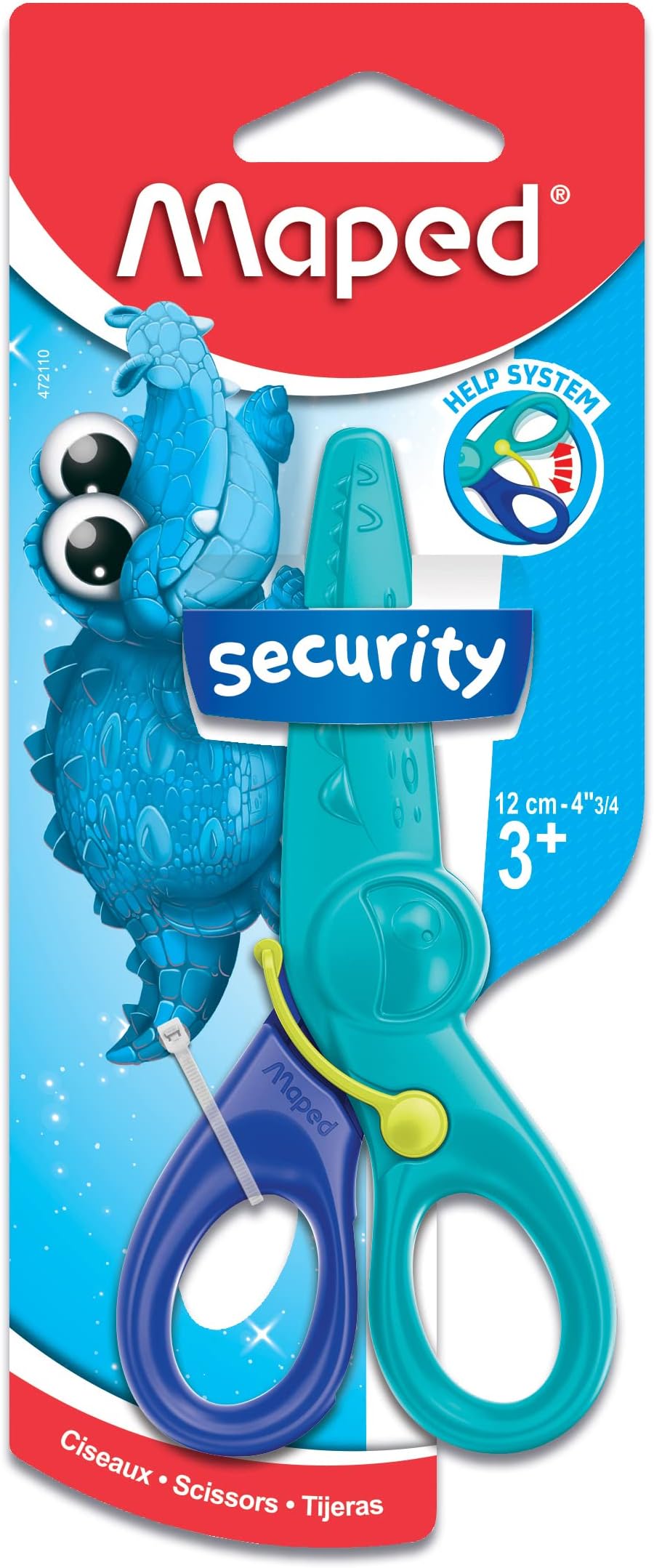 Amazon.com: Abilitations Adapted Scissors - Child's Self-Opening ...