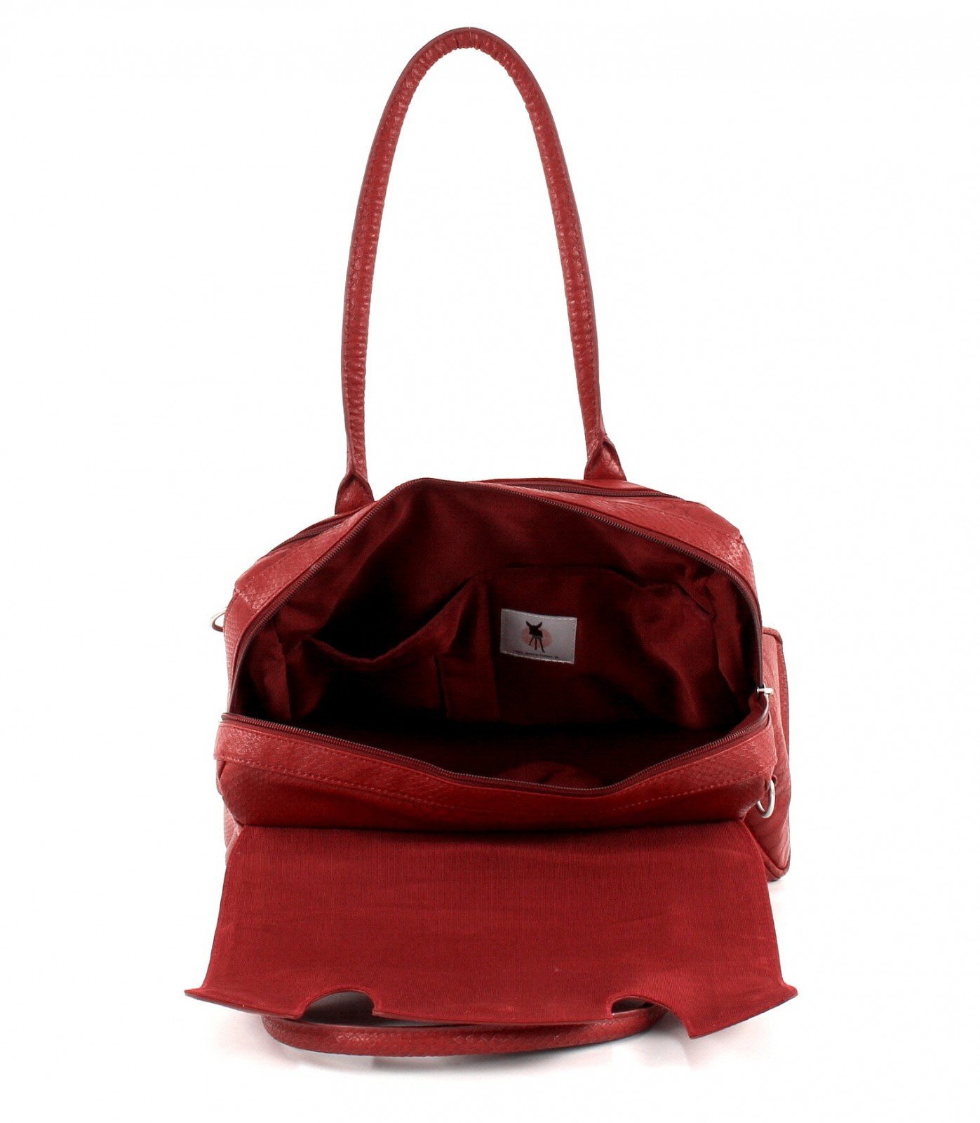 LÄSSIG Baby Wickeltasche Babytasche Stylische Tasche inkl. Wickelzubehör/Tender Brief Bag Red Dragon