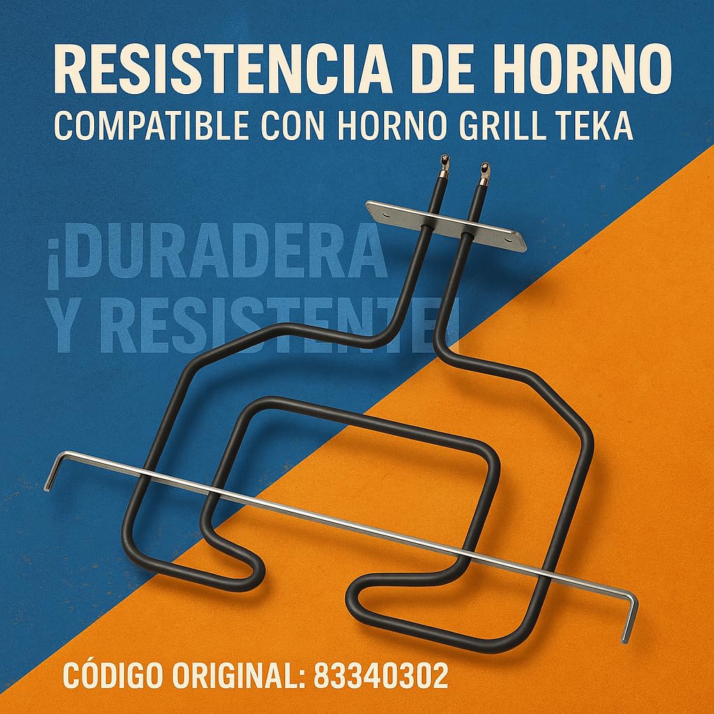 Recamania Resistencia Superior Grill para Horno TEKA 83340302