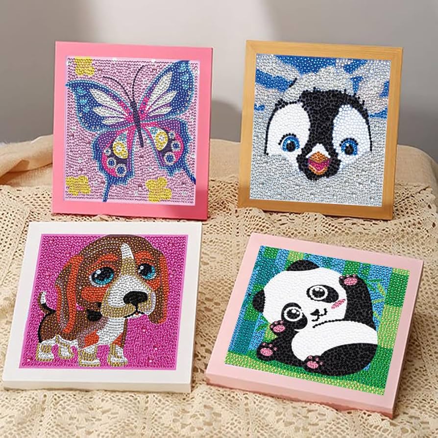 Amazon.com: CHWGLFGG 6 Pack Diamond Painting Kits Beginners,5D DIY