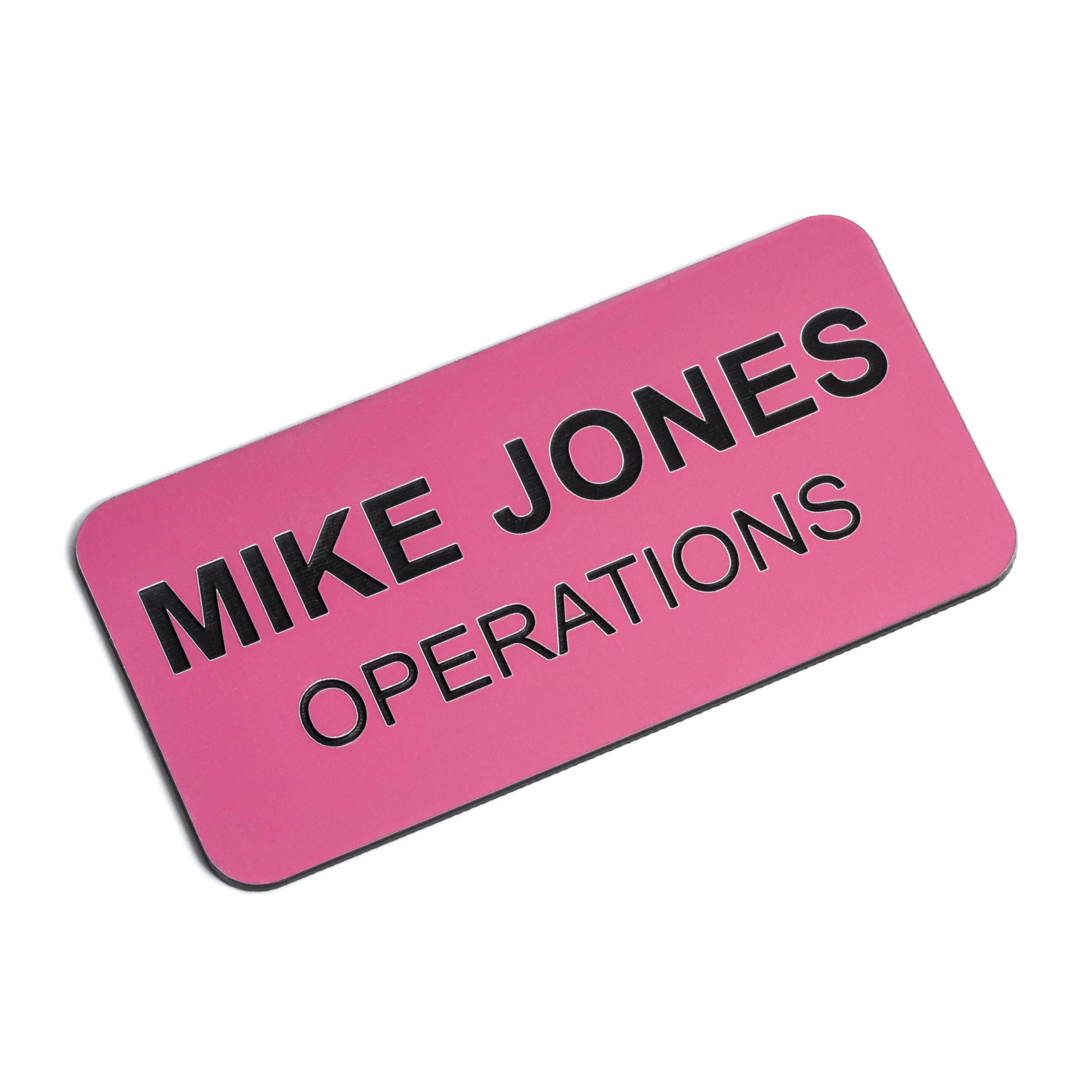 Providence Engraving Custom Engraved Name Tags, Personalized Name Tag
