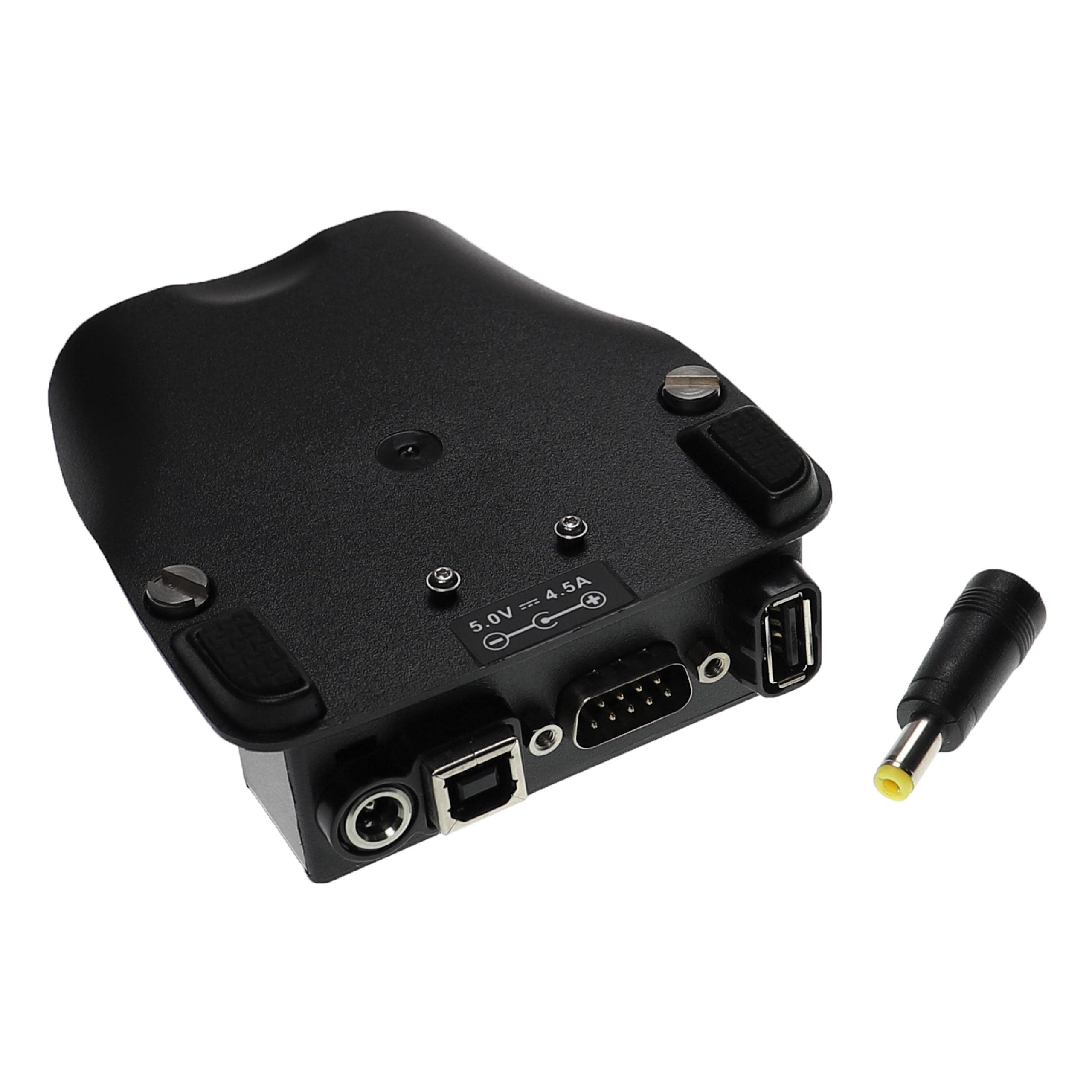vhbw batteria compatibile con Trimble TSC2, TDS Ranger 300, TSC2 controller, 500 Data Collector dispositivo di misurazione (6600mAh, 3,8V, Li-Ion)