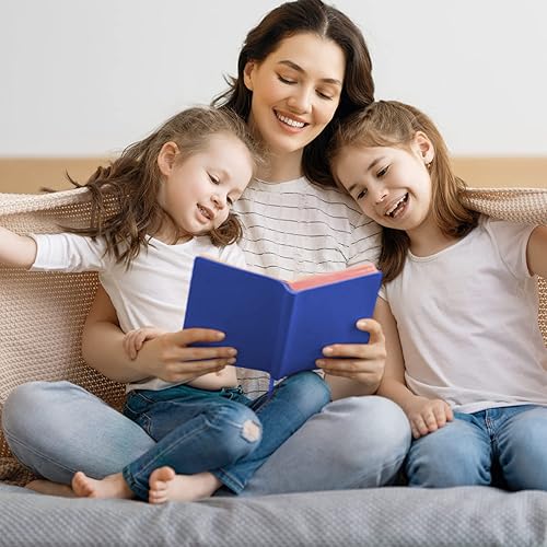 Miniatura 7 de KICNIC Paquete de 7 fundas para libros jumbo, 9 x 11 pulgadas, elásticas, adecuadas para la mayoría de libros de tapa dura, hasta 10 x 12.5