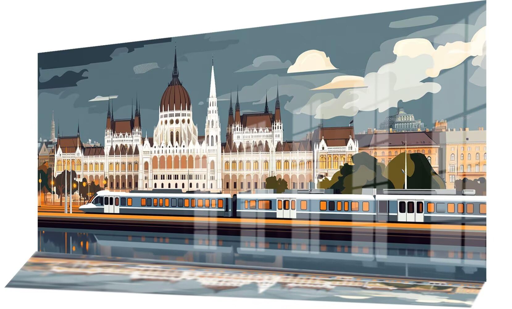 Diamentowe malowanie Kościół Diamentowa sztuka Rysunki z diamentami 70 x 140 cm, obraz diamentowy Pełny zestaw Haft krzyżykowy DIY Mozaika Kryształ Malowanie według numerów, Dekoracje ścienne Prezenty