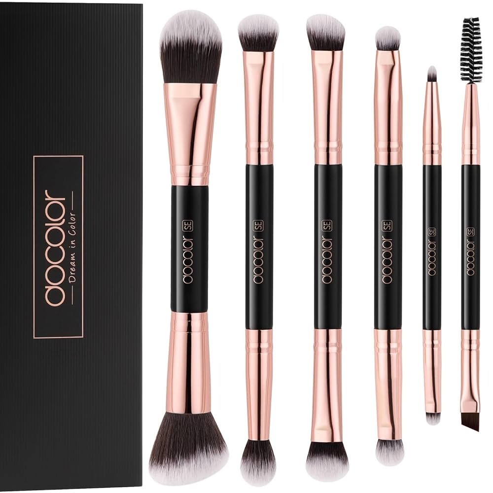 Aoi Excellent Make-up Brush セット Amazon.com: AOA Studio 10-Piece Silver Brush Set