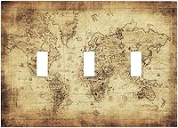 Vista 117 de Funky Retro Vintage 70s 60s Boho Hippie Hongo Botánico Floral 2 Gang Interruptor de luz de palanca doble Placa de pared Cubierta de toma