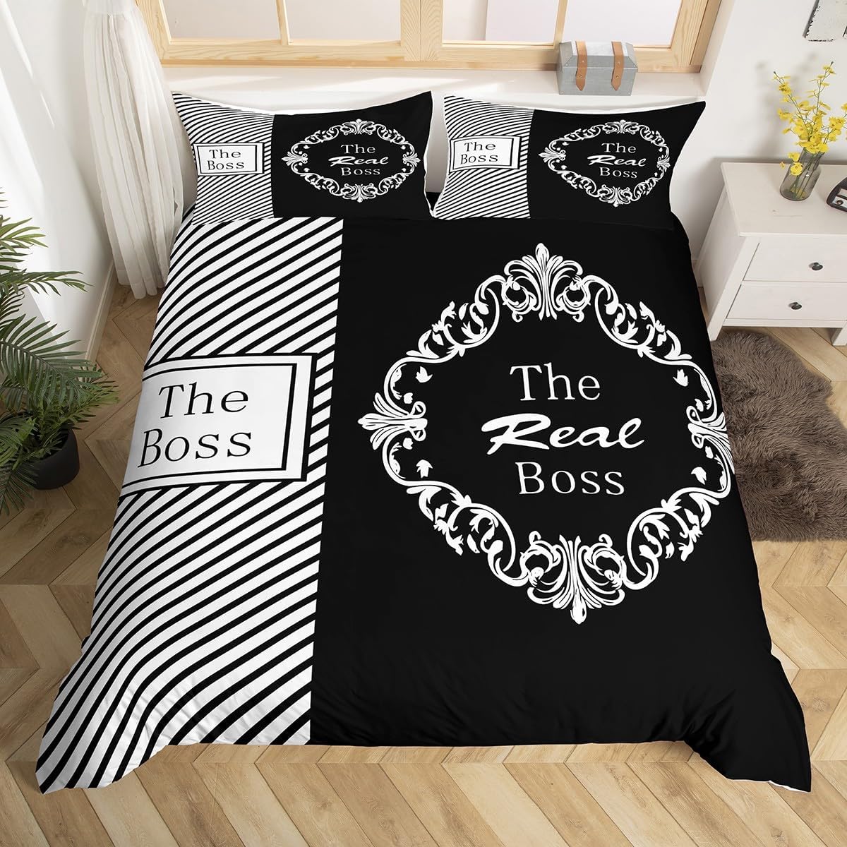 Erosebridal Adult Bedding Set Full Size White Horse Printed Soft Simple Duvet Cover Animal Theme Comforter Cover Snow Decor Duvet Cover 3D Running Horse Cool Style Duvet Cover for Teens Kids