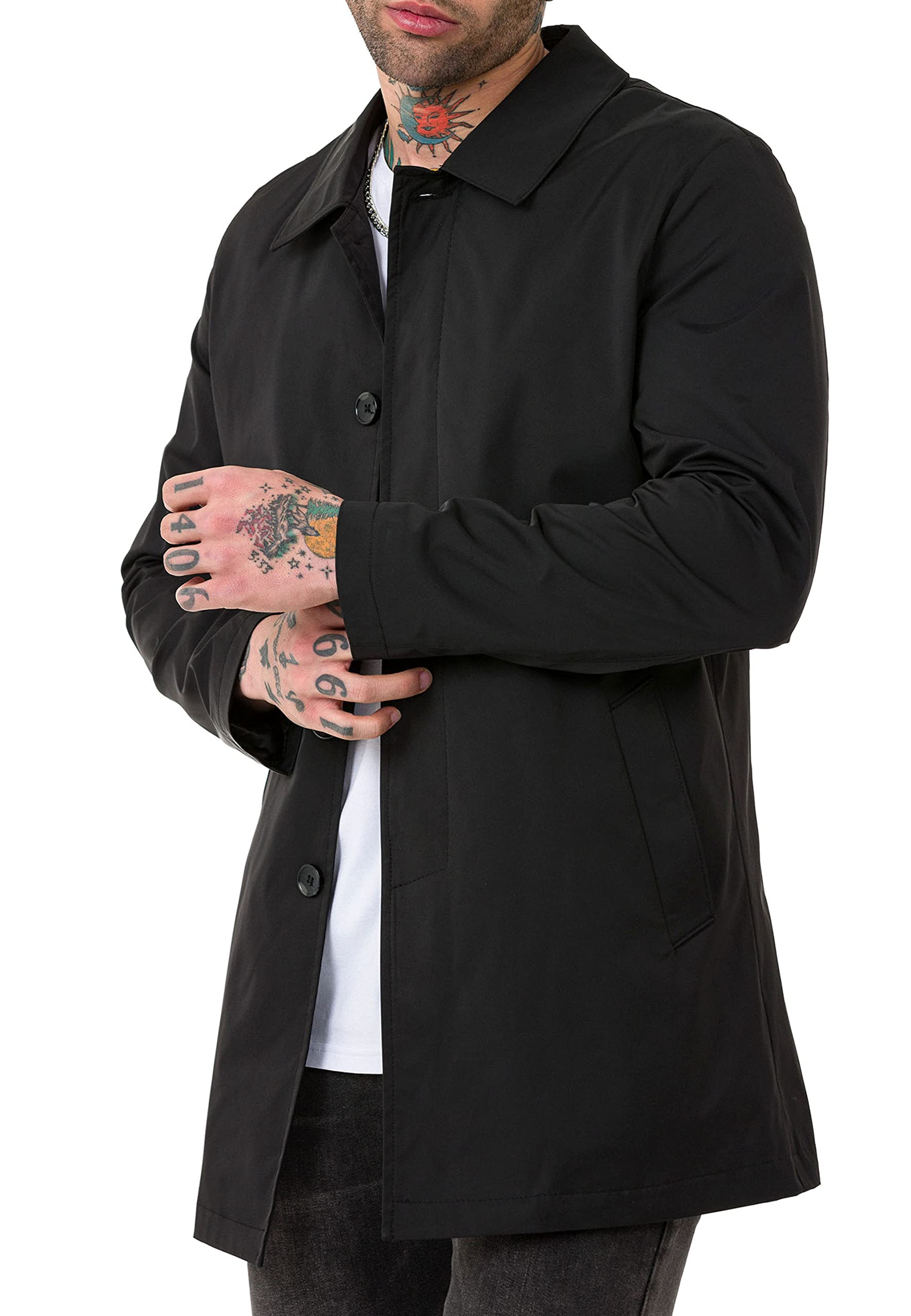 Red Bridge - Cappotto da uomo Trench