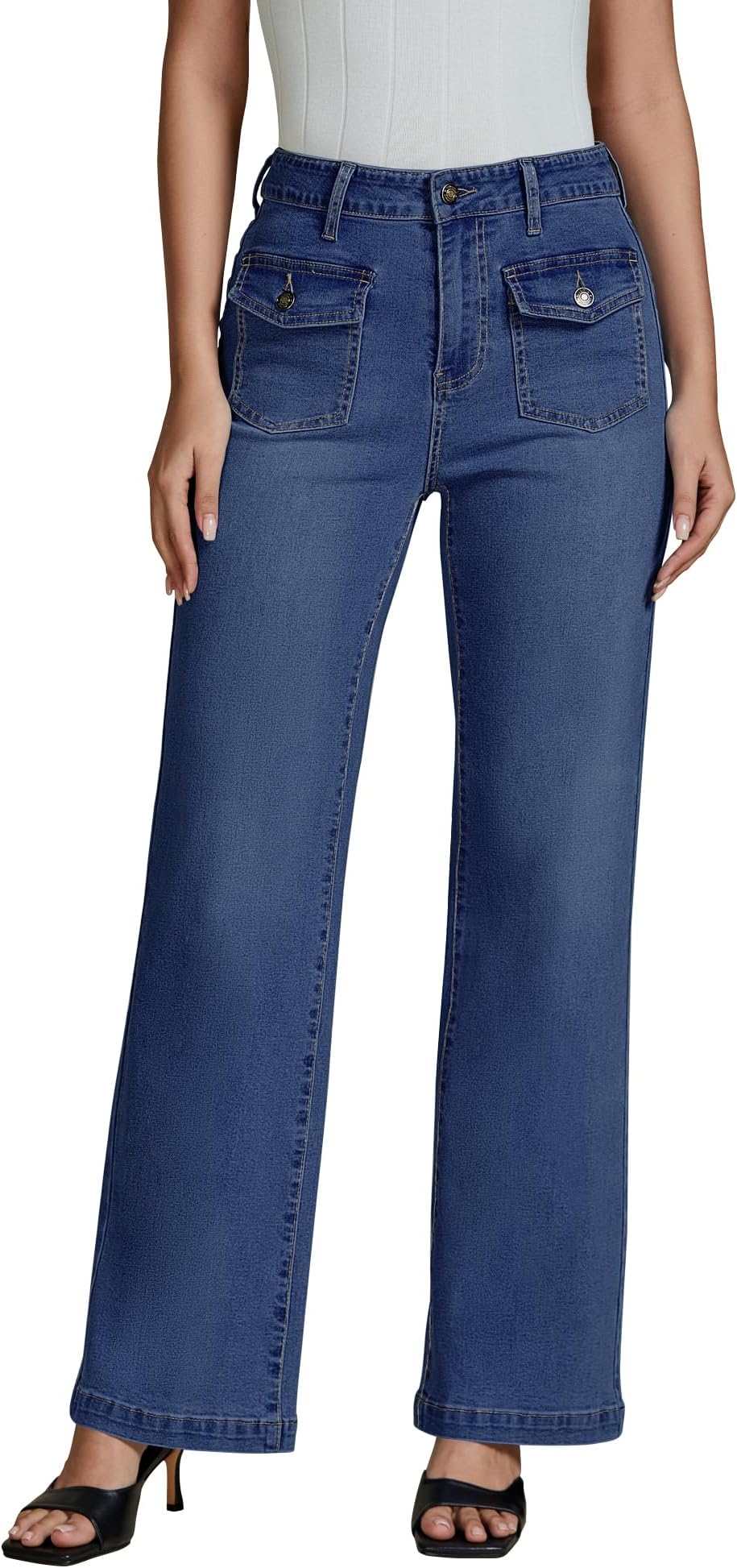 old navy striped jeans