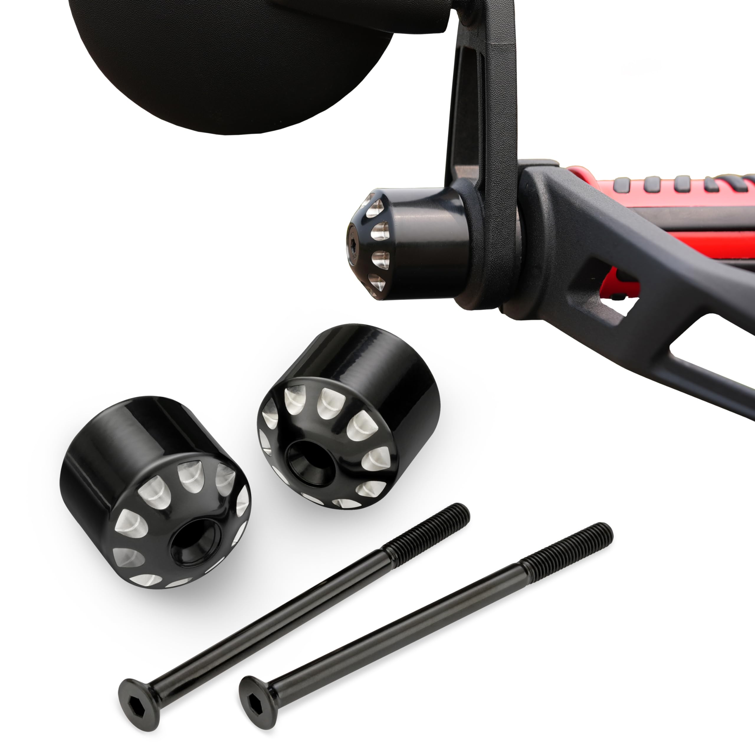 Show Chrome Accessories (41-410) Handlebar End Weights For Can-Am Ryker