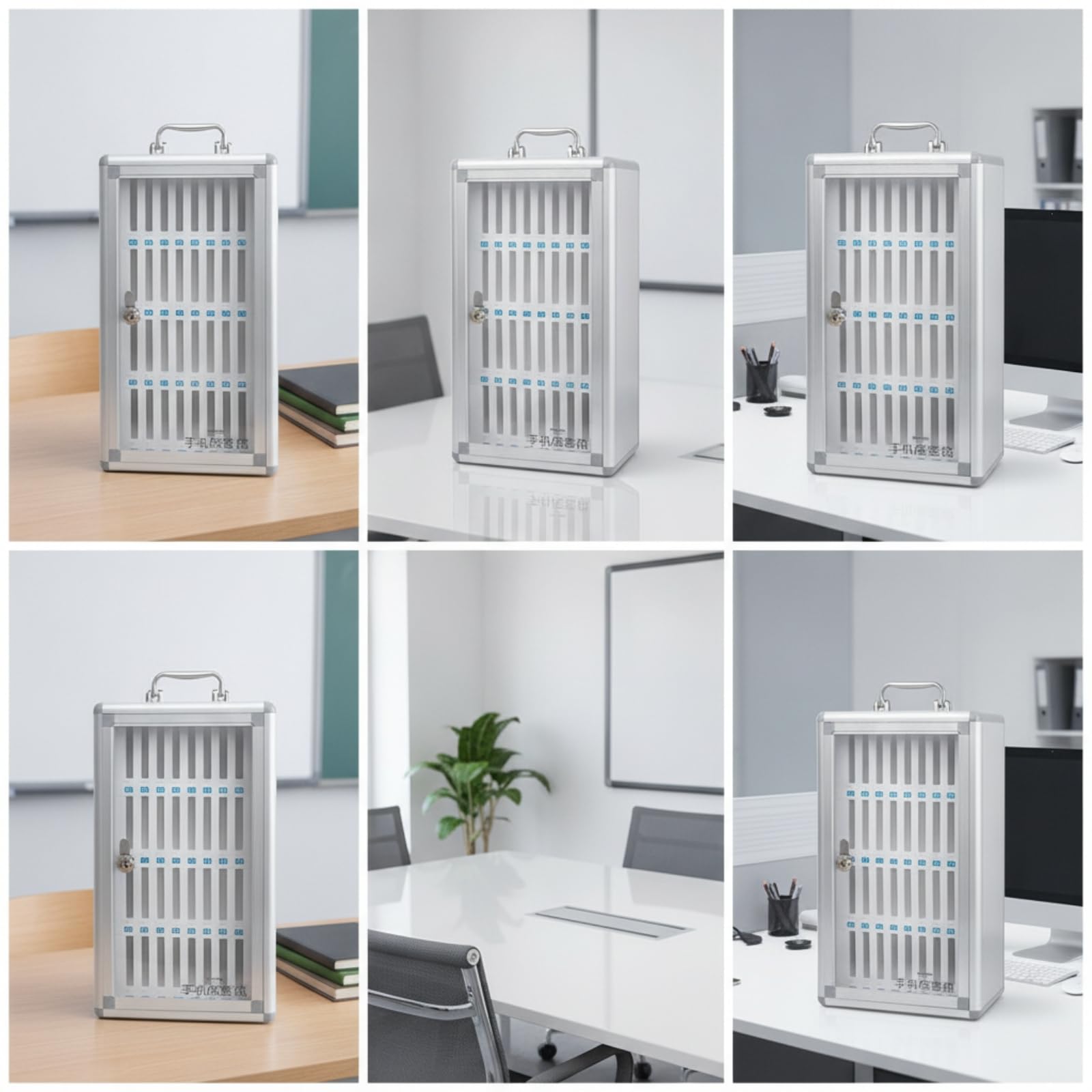 Gralara Boîte Rangement Stable Casier Armoire pour Enseignants, Entreprises, 36 Emplacements