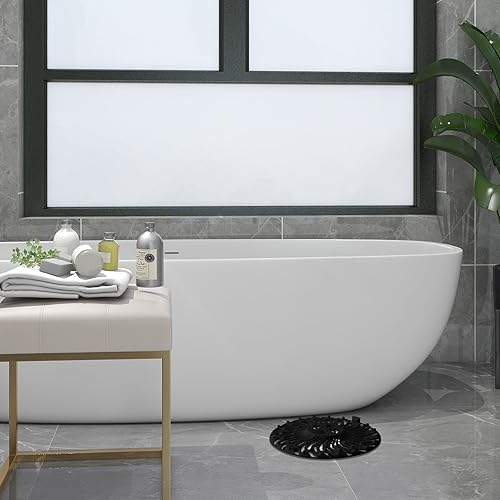 Miniatura 7 de Colador de pelo de drenaje de ducha, colador de pelo de silicona para bañera, tapón de baño, 2 unidades, adecuado para baño, lavandería, bañera,