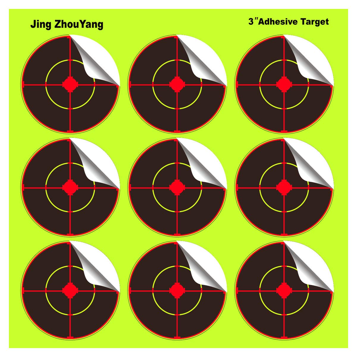 JingZhouYang Splatter Targets for Shooting Reactive Bright