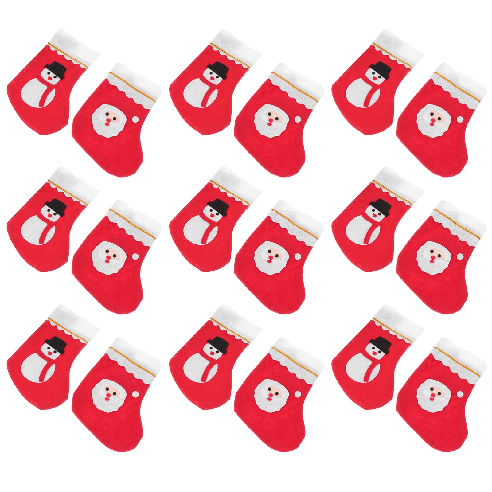 Fensterdeko Weihnachten 3pcs Weihnachtssocken Beute Produktbild-Vorschau 3