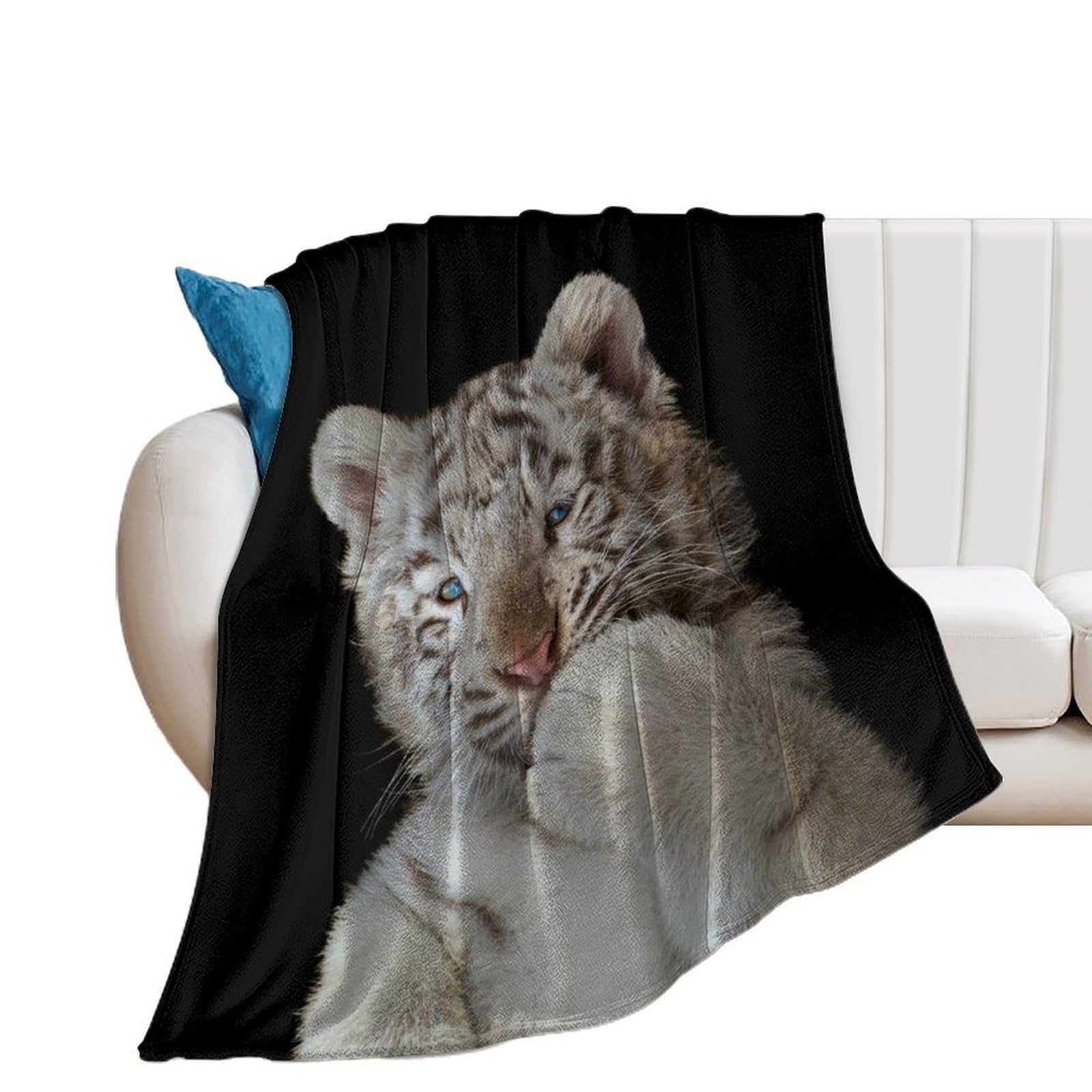 Couverture douce et chaude en polaire flanelle contre le froid 150x200cm