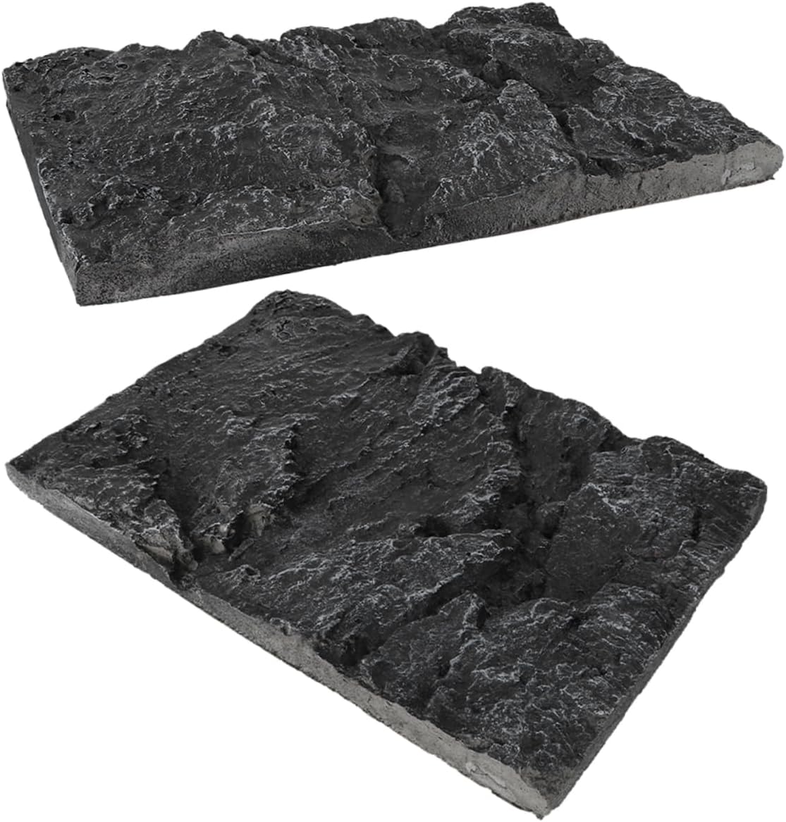 2pcs Aquarium Background Boards for Turtle and Fish Tank Decor Landscape Board for Terrarium Easy to Install Cuttable No Odor Suitable for Long-Term Use