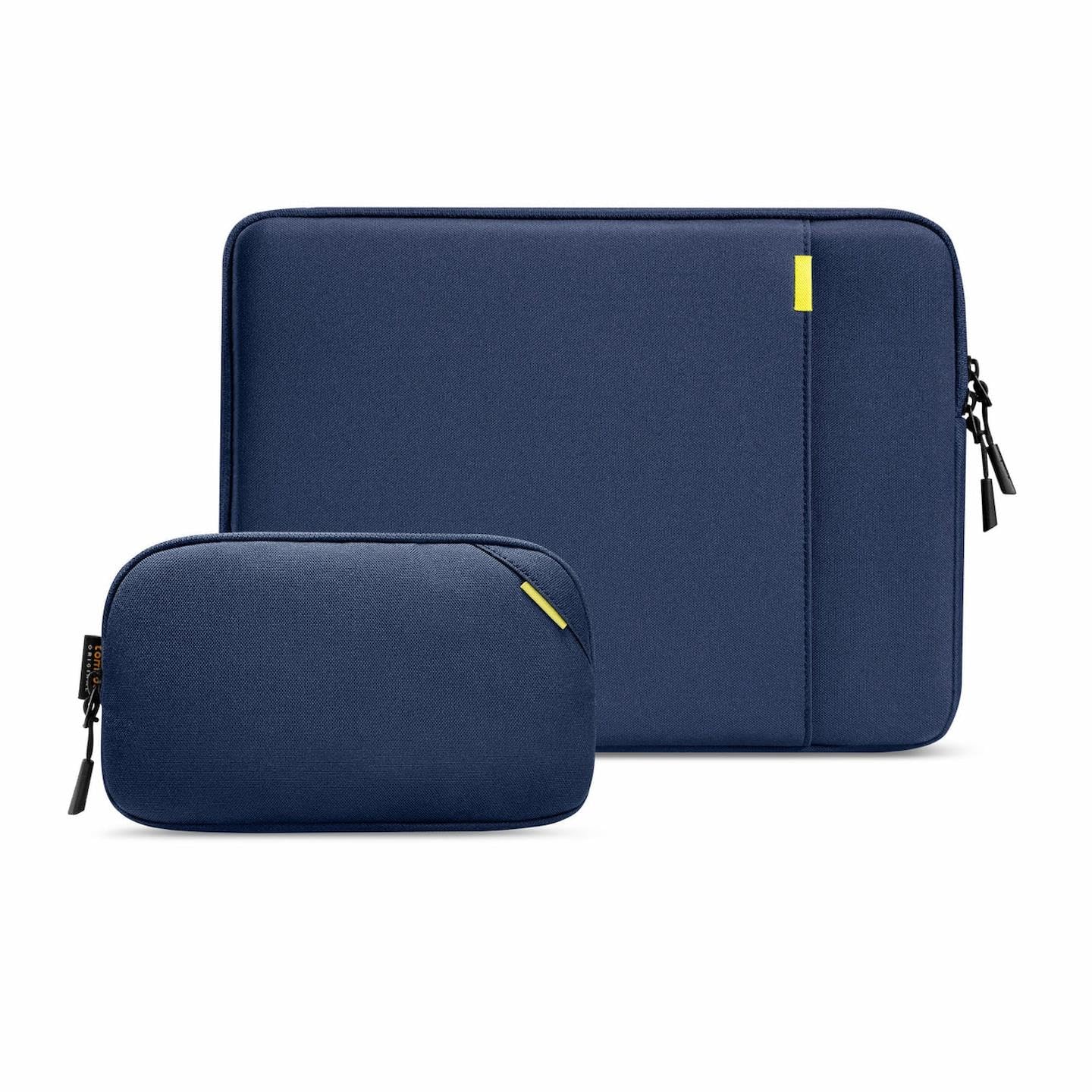 tomtoc 360° Laptop Tasche Hülle für 14-Zoll MacBook Pro M5 Pro/Max (2026) A3426 A3427 A3434, M4/M3/M2/M1 A3112 A3401 A3185, Passt 13,8" Surface Laptop 7, Wasserabweisend Laptophülle mit Zubehör Tasche