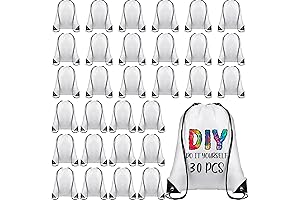 Reusable Sublimation Drawstring Bags for Crafting