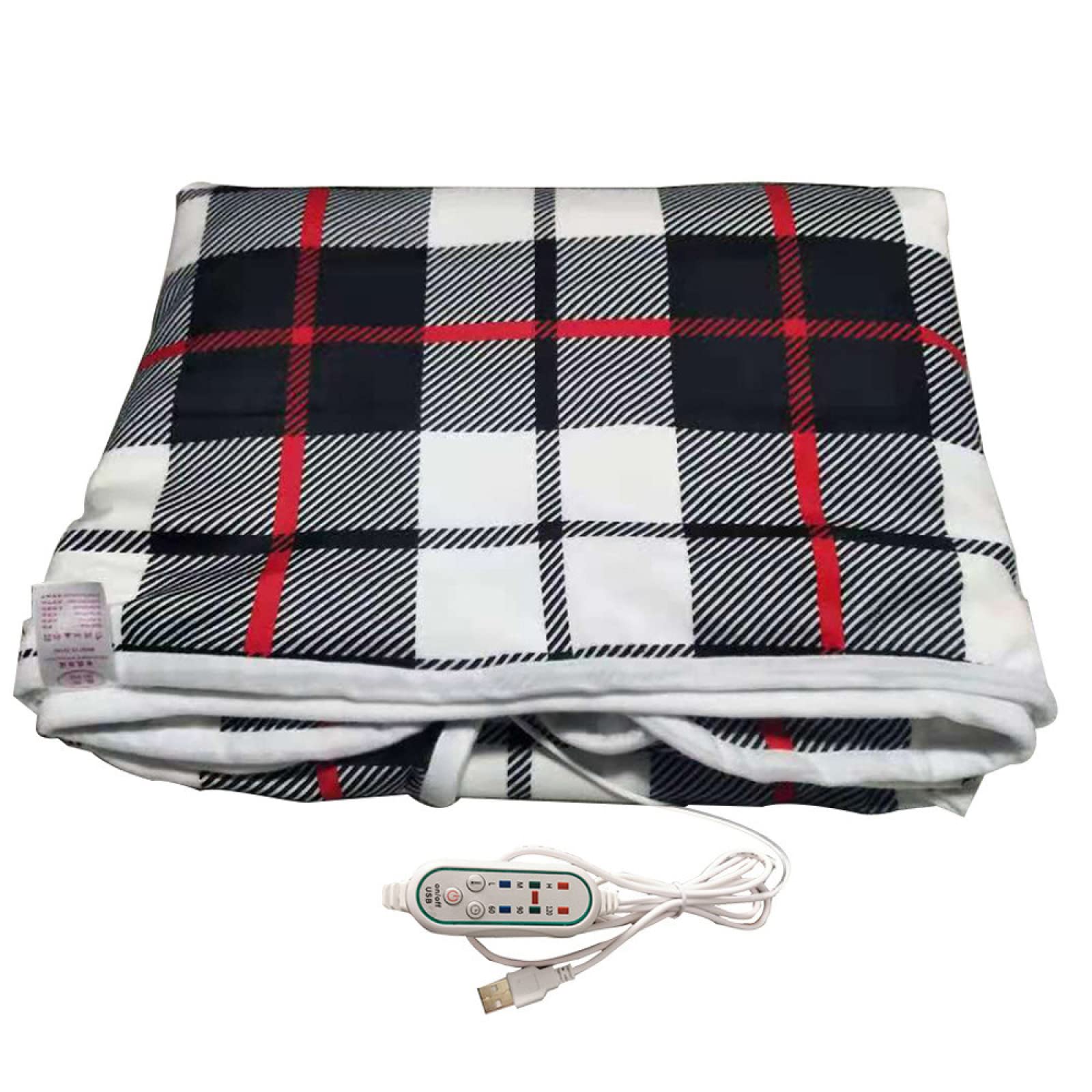 Electric Blanket Throw Small Single Usb Electric Blanket Shawl 140X80Cm Heated Blanket Thr...