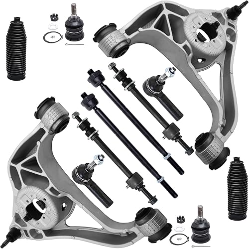 Miniatura 107 de Detroit Axle - Kit de suspensión frontal de 12 piezas para Toyota Corolla 2003 2004 2005 2006 2007 2008, 2 brazos de control inferiores, 2 rótulas
