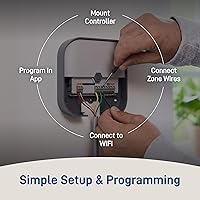 Vista 8 de Orbit 57925 B-hyve Controlador inteligente de aspersores de 8 zonas para interiores