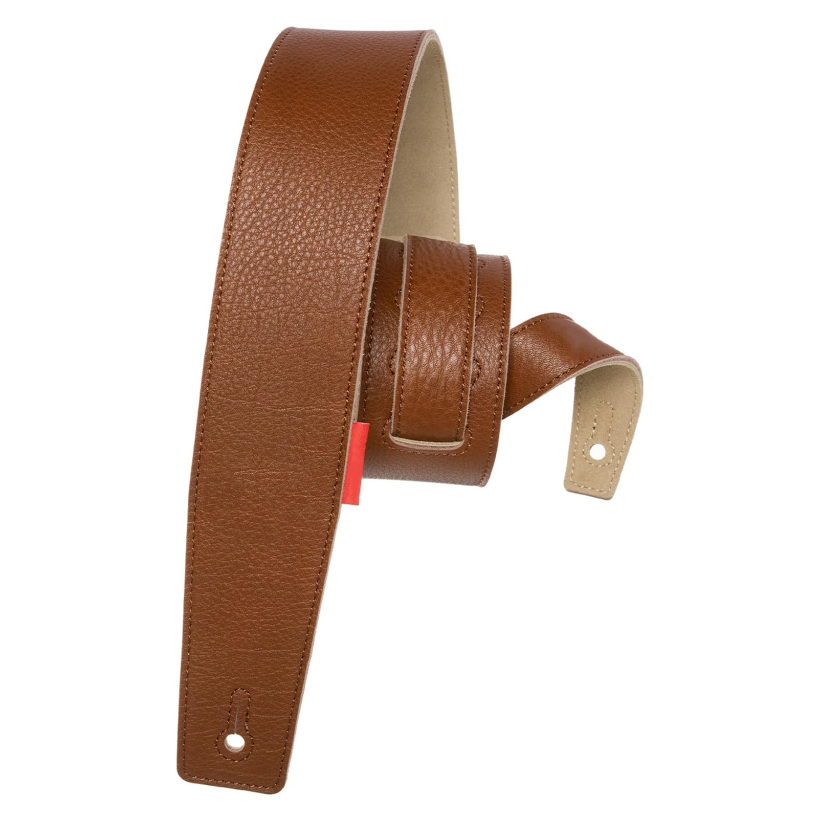 Guitar Strap Skórzany pasek do gitary, 3-calowy szeroki, regulowana długość od 40 "do 49", do gitary basowej/elektrycznej/akustycznej