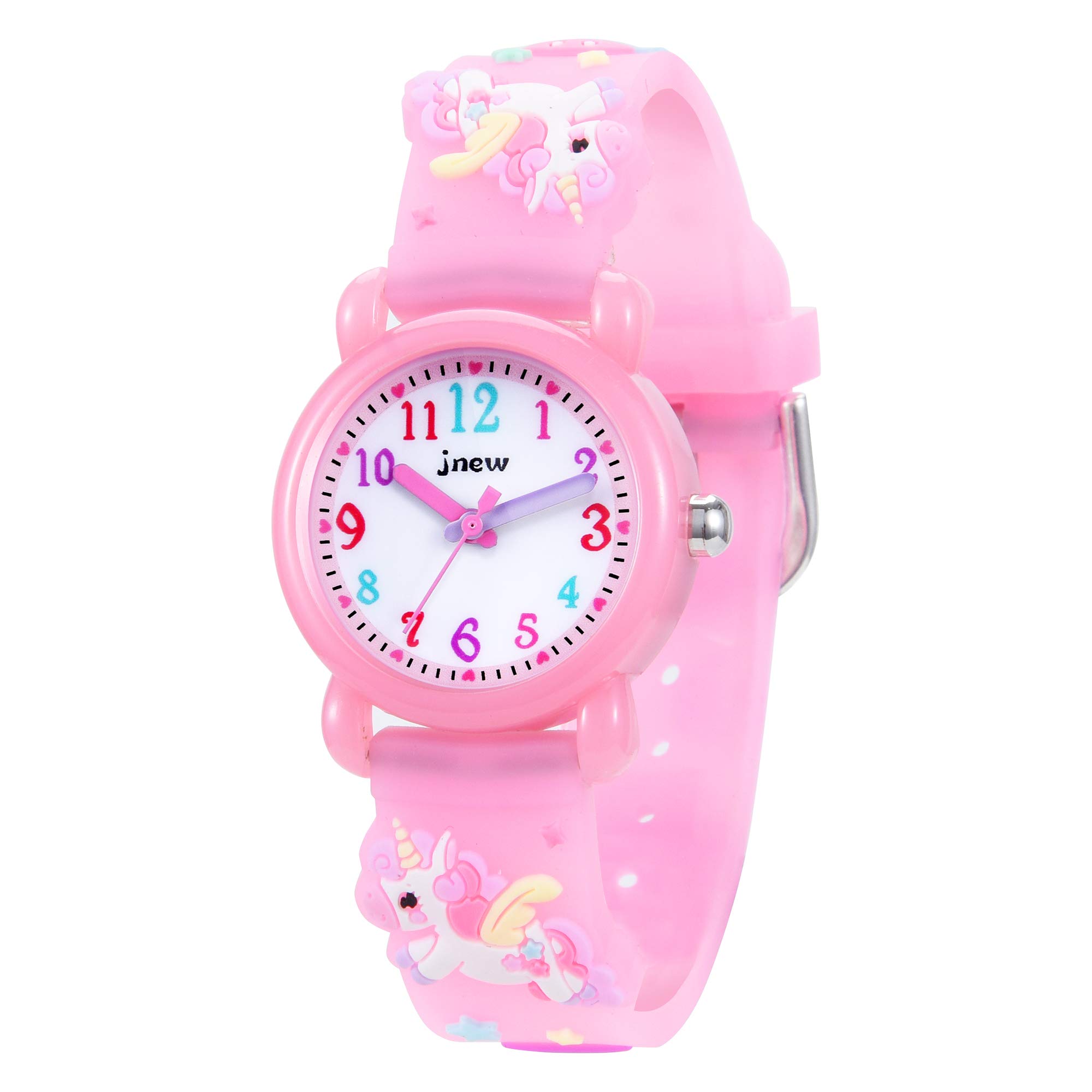 L LAVAREDO Girls Watch,Kids Watch Girls 3D Cute Cartoon Waterproof Silicone Toddler Children Wrist Watch for 3-10 Year Girls Little Girl Child, 02-DJS-LightPink (B08CZPFY9F) Amazon Price History, Amazon Price Tracker