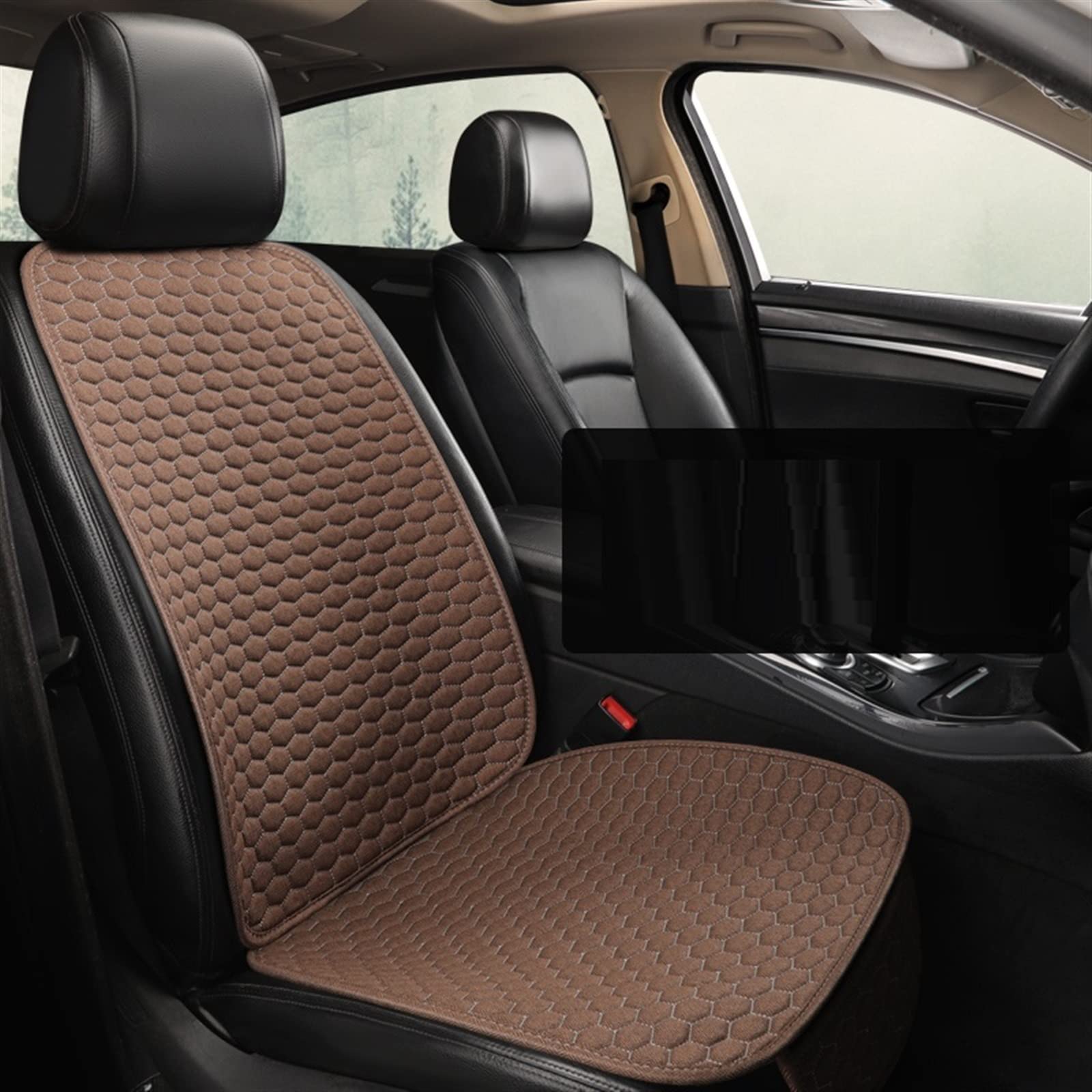 Noheeu 13 Car Seat Cover Protector Backrest Pad Linen Cushion Mat Auto Interior Truck Suv Van For Ford Accessories