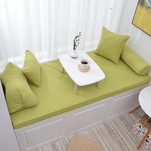 KaYomax Cojines de banco personalizados para muebles de interior y exterior, cojín de asiento de ventana de bahía, patio, porche, columpio, sala de