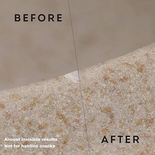 Miniatura 6 de Kit de reparación de granito, mármol y piedra repara chips y defectos en cuestión de minutos  Restaura azulejos y encimeras con facilidad  para