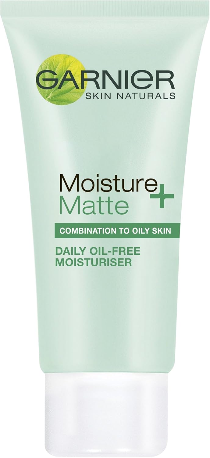 Garnier Moisture+ Matte Daily OilFree Moisturiser, 50ml Amazon.co.uk Beauty