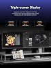 MINIS FORUM X1-Lite 255 Mini PC with AMD Ryzen 7 255 (8C/16T) 32GB DDR5-RAM 512GB M.2 SSD HDMI 2.1/DP 1.4/USB 4.0 4 K Video Output 2.5 G LAN Wife 6e Bluetooth 5.2 and AMD Radeon 780 M Graphics Card